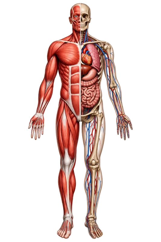 Anatomía humana con enfoque académico en Devalogy
